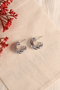 Heliophilia Silver Pendientes de Plata Plateados